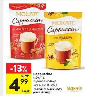 Intermarche Cappuccino Mokate oferta