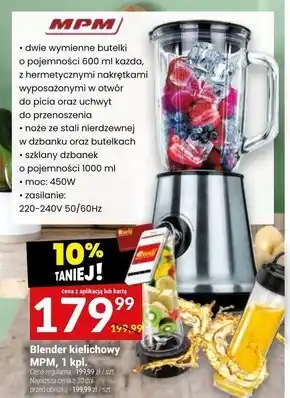 Twój Market Blender kielichowy MPM oferta