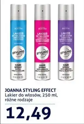 Blue Stop Joanna Styling Effect Lakier do włosów ekstramocny 250 ml oferta