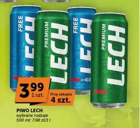 Euro Sklep Lech Premium Piwo jasne 500 ml oferta