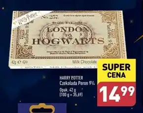 ALDI Czekolada Harry Potter oferta