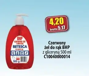 AT Żel do rąk Betesca oferta