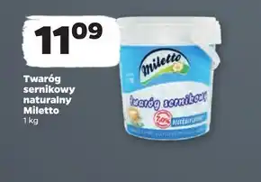 Netto Twaróg Miletto oferta