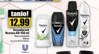 Topaz Dezodorant Rexona 40-150 ml Unilever oferta