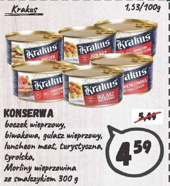 Wafelek Konserwa Krakus 300g oferta