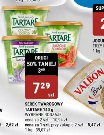 bi1 SEREK TWAROGOWY TARTARE 140 g oferta