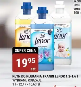 bi1 PŁYN DO PŁUKANIA TKANIN LENOR 1,2-1,6 l oferta