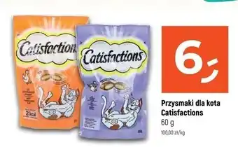 Dealz Przysmak dla kota z kaczką Catisfactions oferta