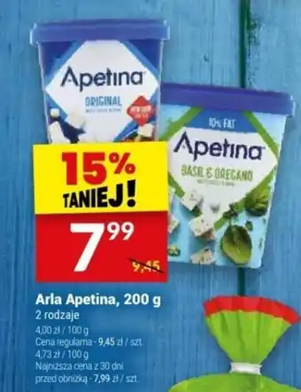 Twój Market Arla Apetina, 200 g oferta