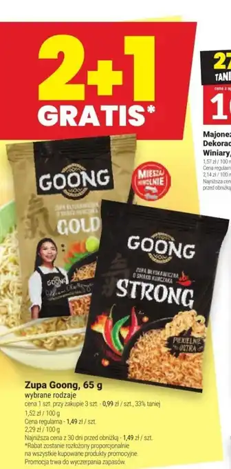 Twój Market Zupa Goong, 65 g oferta