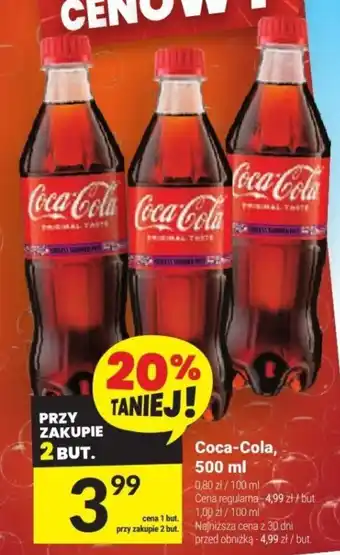 Twój Market Coca-Cola 500ml oferta