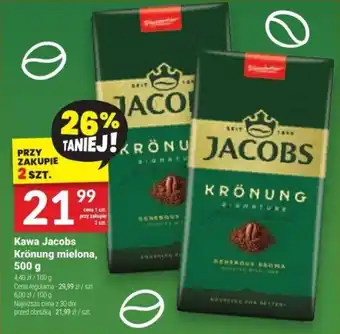 Twój Market Kawa Jacobs Krönung mielona, 500g oferta