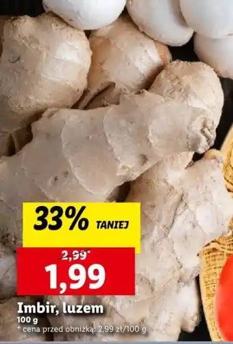 Lidl Imbir 100 g oferta
