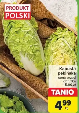 Carrefour Kapusta pekińska oferta