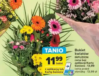 Carrefour Bukiet kwiatów INFUZION oferta