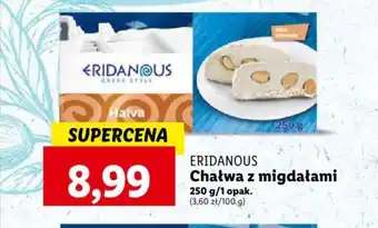 Lidl ERIDANOUS Chałwa z migdałami 250 g oferta