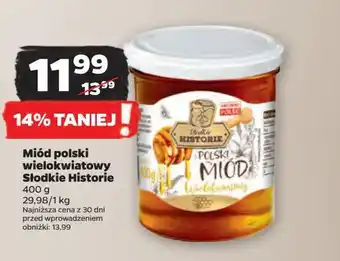 Netto Miod wielokwiatowy Słodkie historie oferta