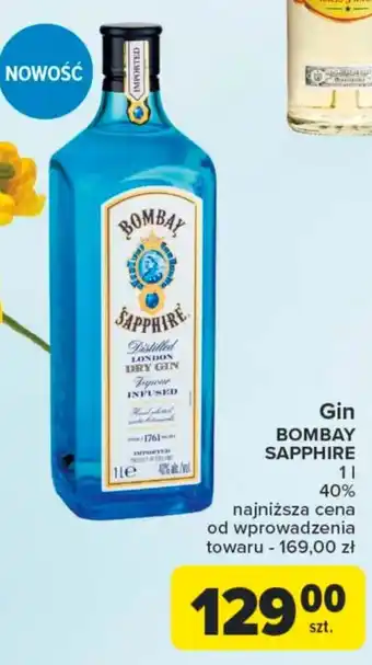 Carrefour Gin BOMBAY SAPPHIRE 1l oferta