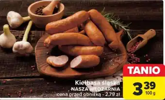 Carrefour Kiełbasa śląska 100g oferta