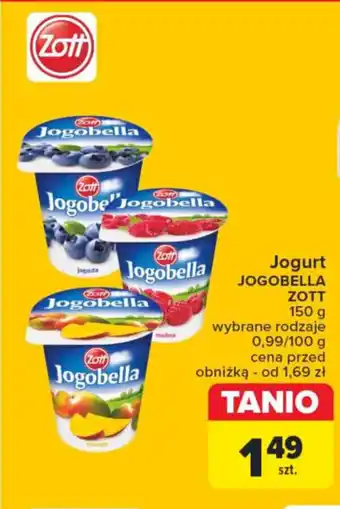 Carrefour Jogurt JOGOBELLA 150 g oferta