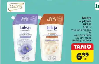 Carrefour Mydło w płynie LUKSJA 900 ml oferta