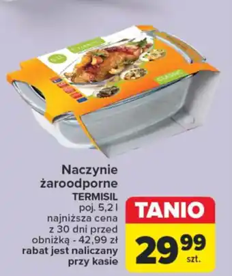 Carrefour Naczynie żaroodporne TERMISIL 5,2 l oferta