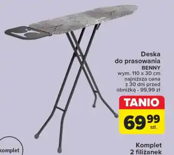 Carrefour Deska do prasowania BENNY 110 x 30 cm oferta