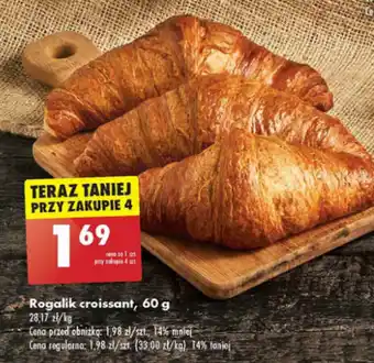 Biedronka Rogalik croissant, 60 g oferta