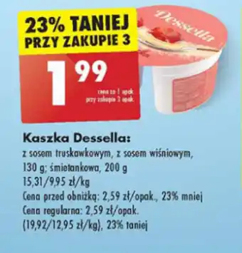 Biedronka Kaszka Dessella oferta