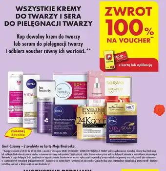 Biedronka Regenerujący krem na noc Nivea Vital Soja oferta