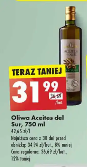 Biedronka Oliwa Aceites del Sur, 750 ml oferta