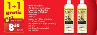 Biedronka Płyn micelarny Eveline 24K Gold oferta