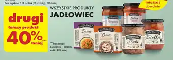 Biedronka WSZYSTKIE PRODUKTY JADŁOWIEC oferta