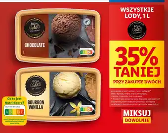 Lidl Lody waniliowe Bon Gelati oferta