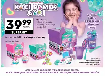 Biedronka Pudełko z niespodzianką koci domek gabi oferta