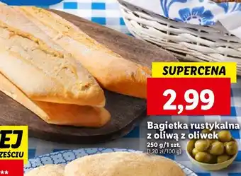 Lidl Bagietka rustykalna z oliwą oliwek oferta