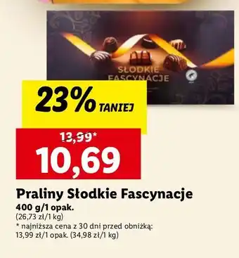 Lidl Praliny słodkie fascynacje Czekolateria oferta