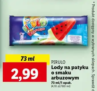 Lidl Lód Pirulo Watermelon oferta