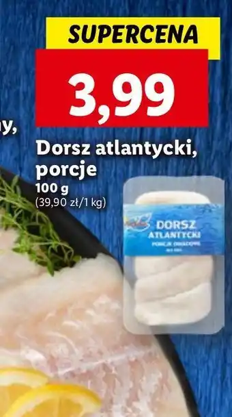 Lidl Dorsz atlantycki porcje oferta