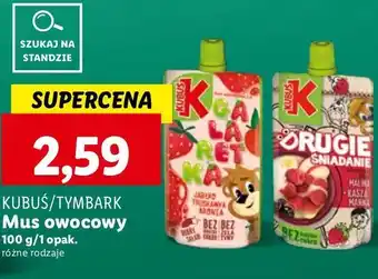 Lidl Galaretka jabłko-truskawka-aronia Kubuś oferta