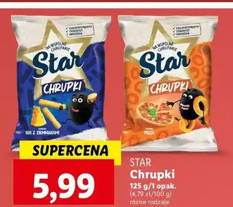 Lidl Chrupki pizza Star oferta