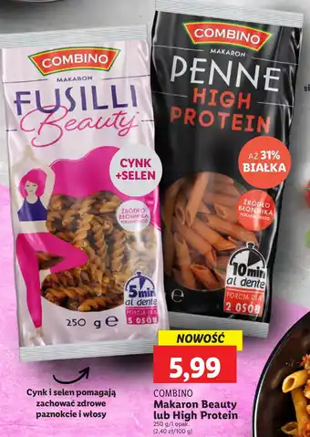 Lidl Makaron beauty Combino oferta