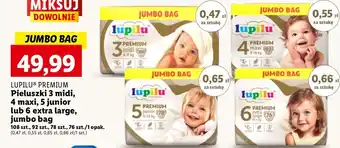 Lidl Pieluchy junior 5 Lupilu Premium oferta