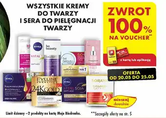 Biedronka Serum do twarzy lifting Eveline Cosmetics oferta