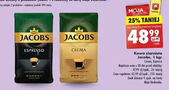 Biedronka Kawa Jacobs Crema oferta