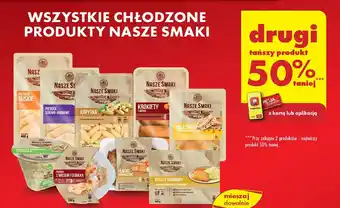 Biedronka Naleśniki z serem i rodzynkami Nasze Smaki oferta