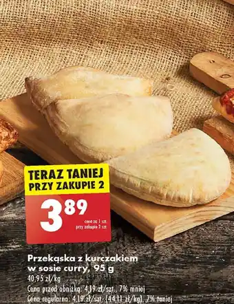 Biedronka Przekąska z kurczakiem i curry oferta