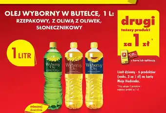 Biedronka Olej rzepakowy Wyborny oferta