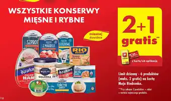 Biedronka Konserwa luncheon meat Krakus Animex oferta