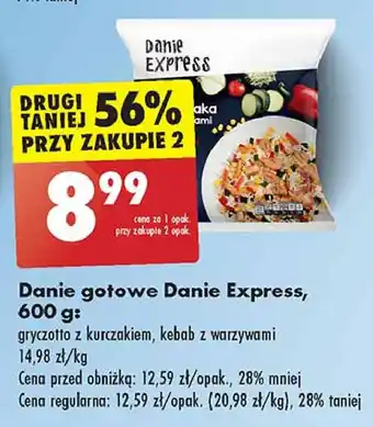 Biedronka Gryczotto z kurczakiem Danie Express oferta